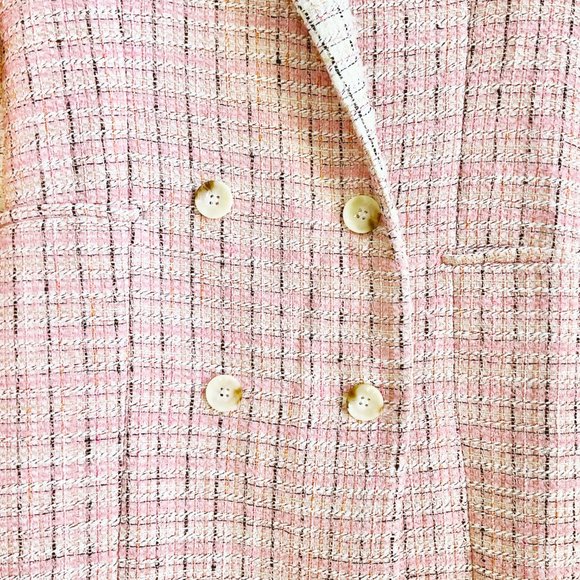 NWT Hutch Mixed-Plaid Blazer From Anthropologie in Novelty Women's Size US XS - Picture 6 of 10